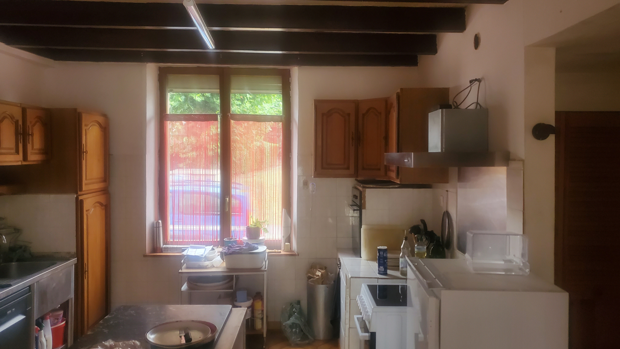 Maison de village avec gros volumes